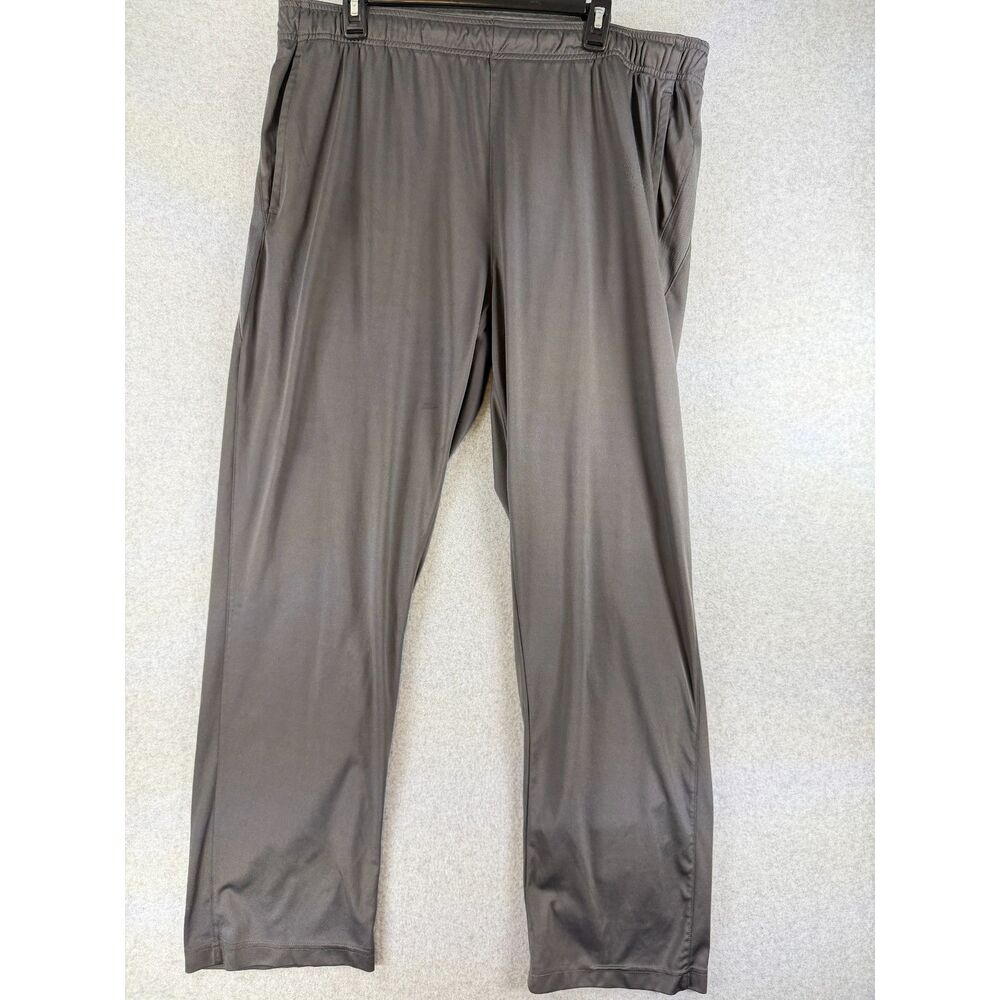 MTA Sport Men’s XL Gray Athletic Pants Pull On Straight Leg 3707